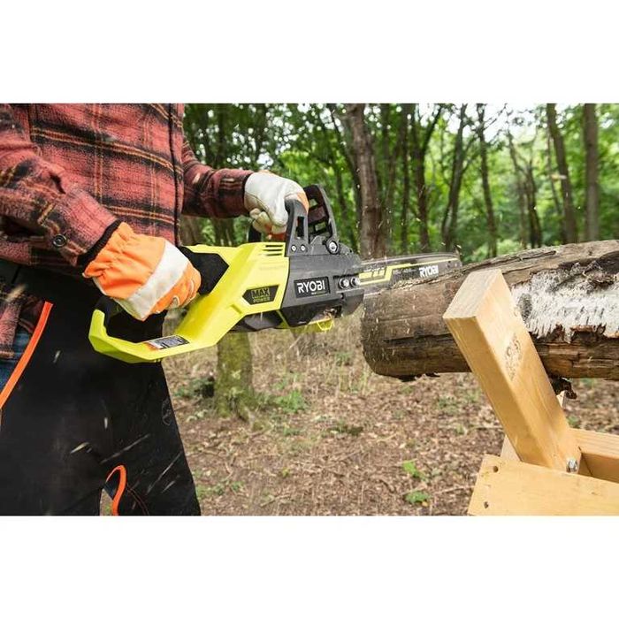 Ryobi-Fierăstrău cu lanț fără perii de 40cm cu acumulator de 36V