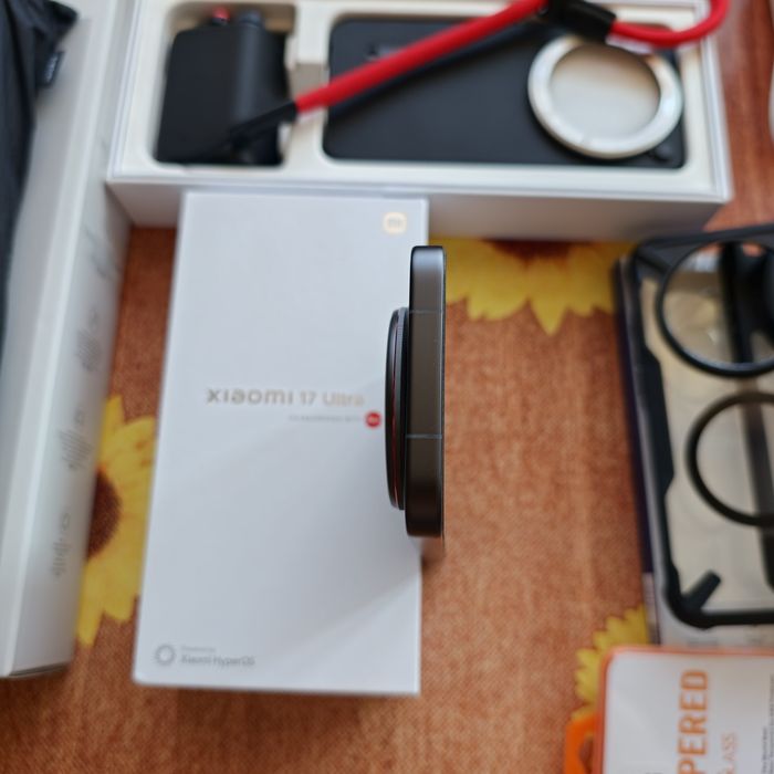 Xiaomi 17 Ultra + Photography Kit Pro + 120W HyperCharge Combo + Zoom Floor Selfie Stick Tripod 62" + подаръци