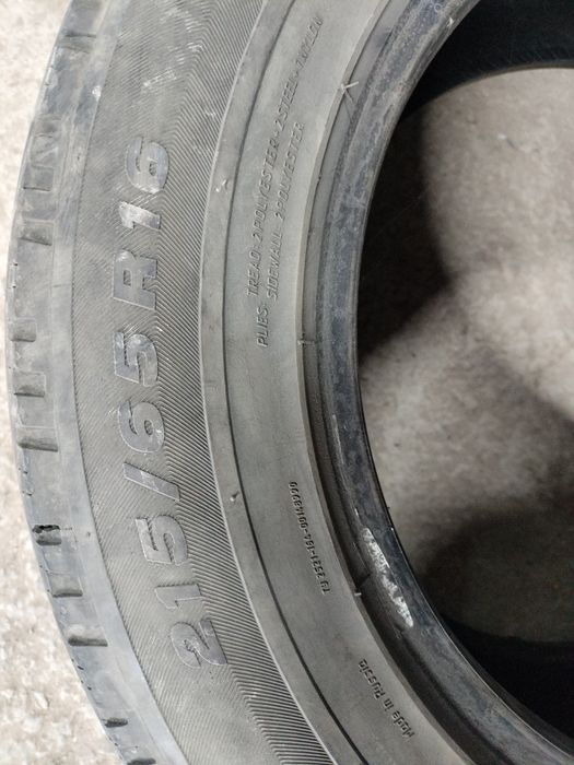 Продам покрышку на 215х65 R16