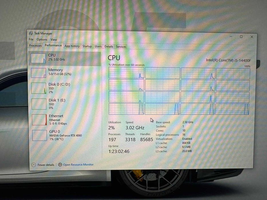 Pc Gaming RTX 4060|I5 14400F|16gb Ram DDR4, IN GARANTIE