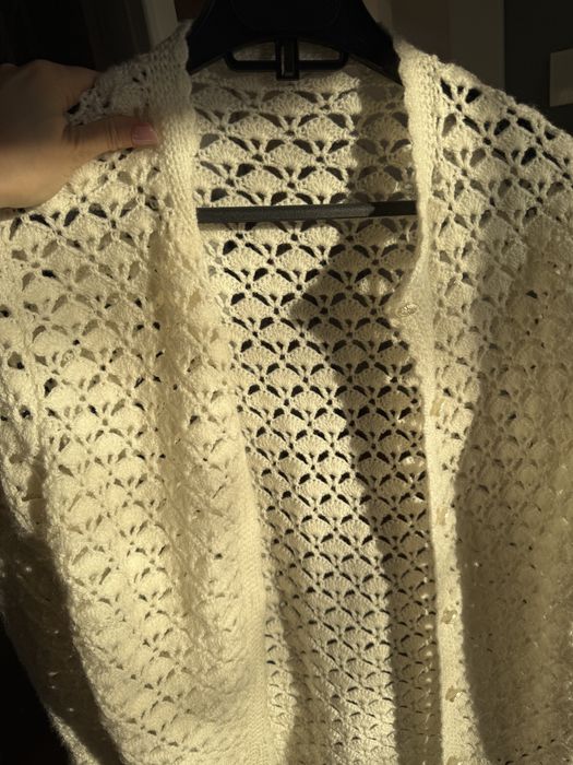 Cardigan crosetat