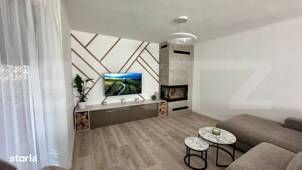 Casa moderna, complet utilata si mobilata