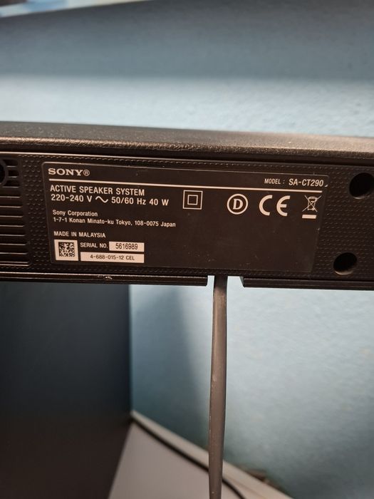 Soundbar Sony sa ct290