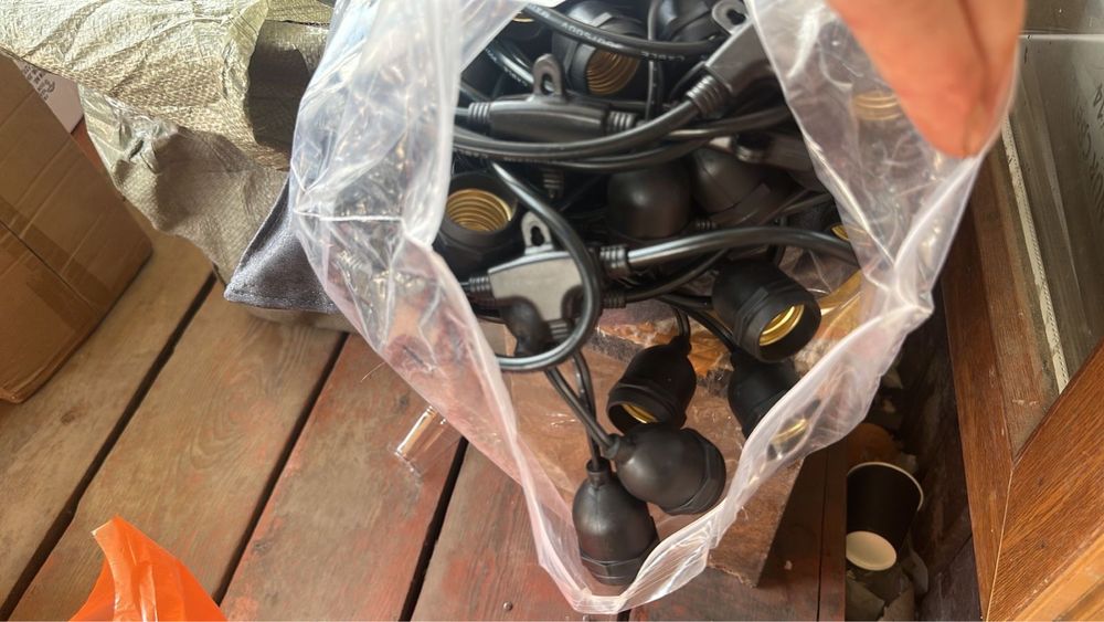 гирлянда уличный