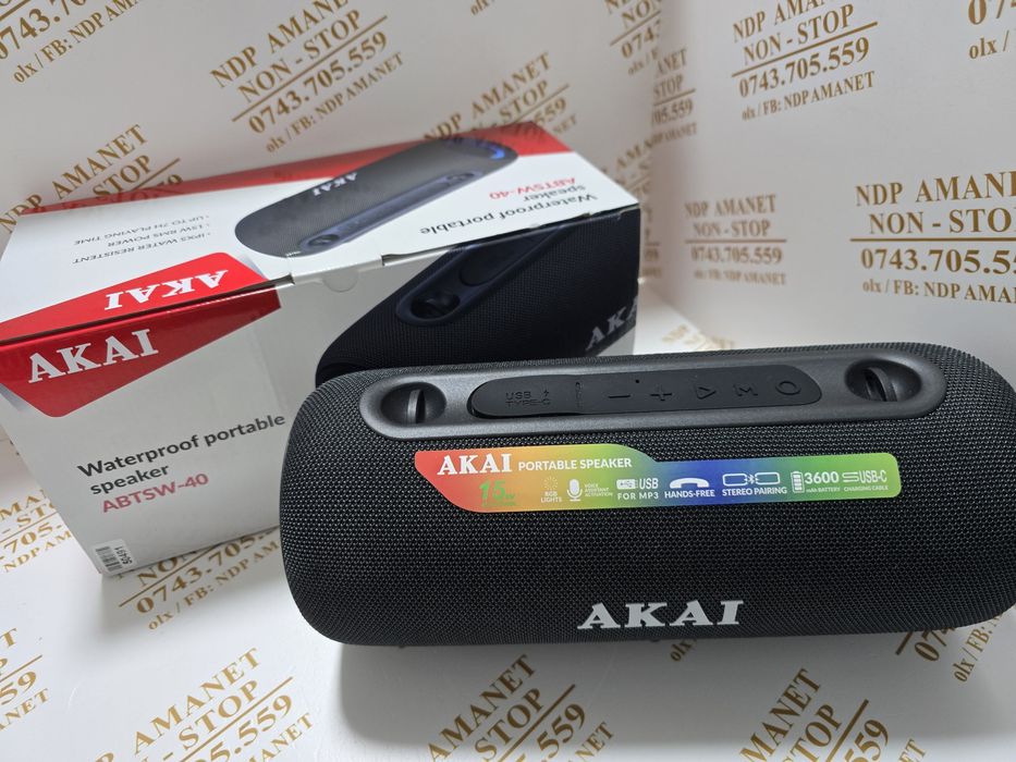 NDP Amanet Buzoieni 16 Margeanului Boxa Akai ( 50491)