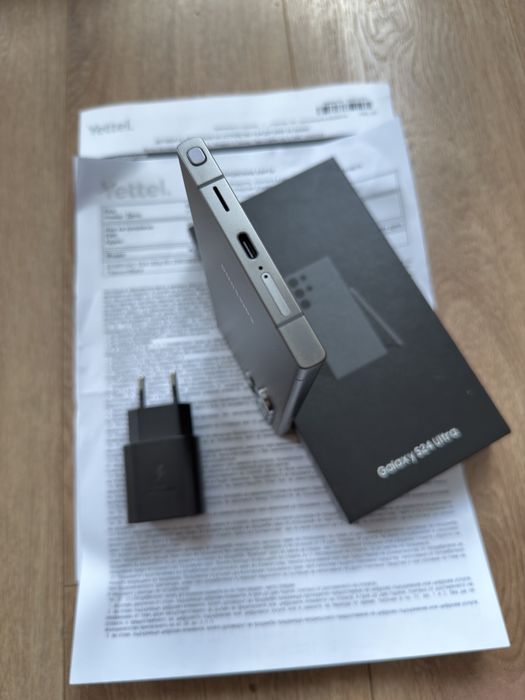 Като НОВ! Samsung Galaxy S24 Ultra 256gb Titanium Black / НОВ!