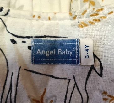 Зимен спален чувал Angel Baby 3-4 г.