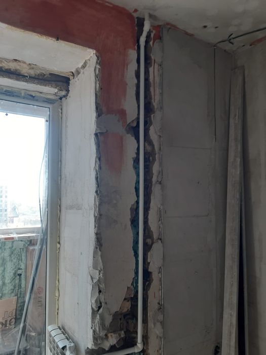 Шпаклёвка, штукатурка стен