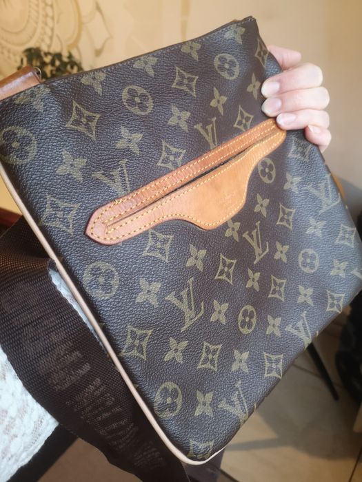 Geantă maro de umăr