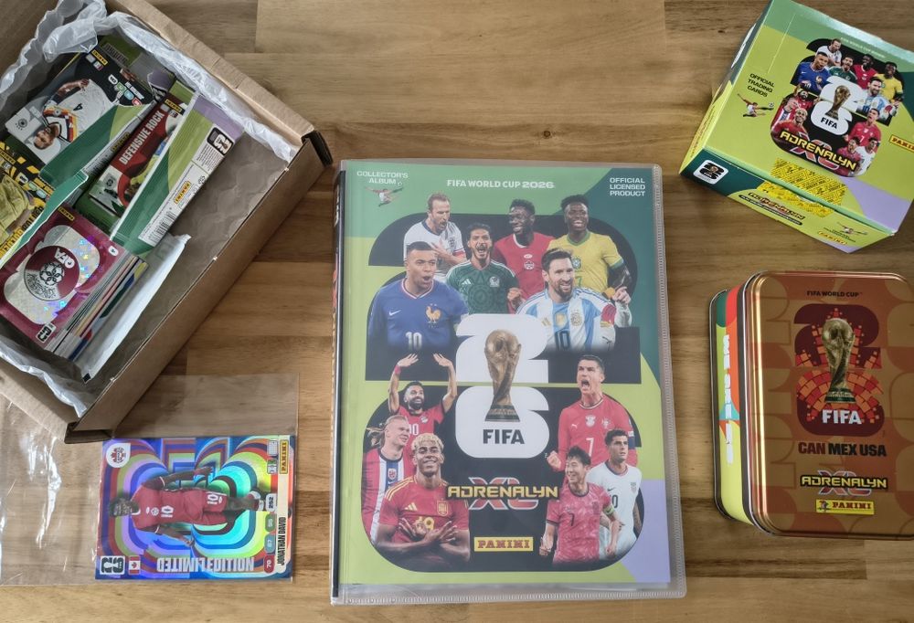 Album Panini Adrenalyn XL World Cup 2026