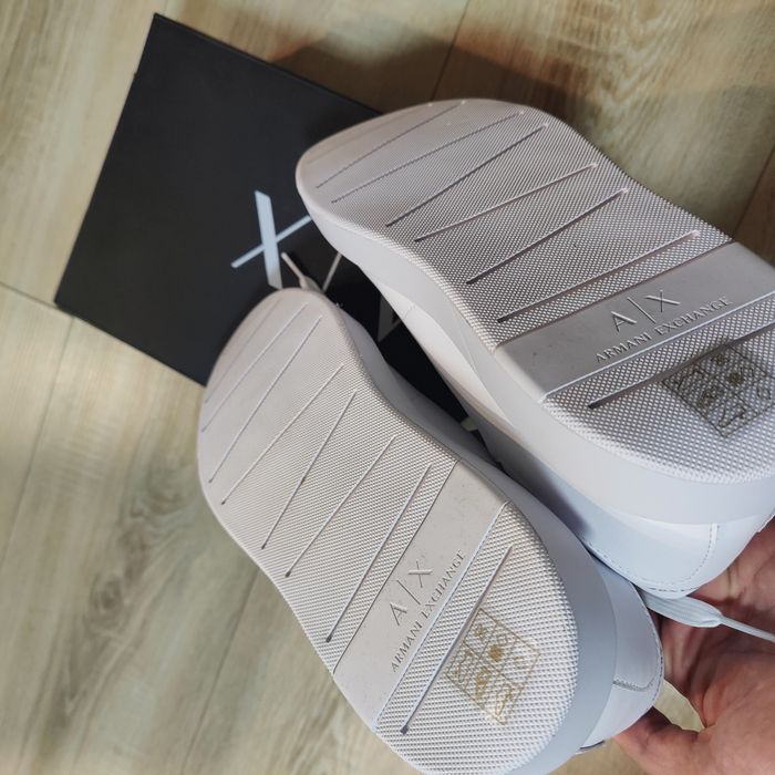 Teniși Armani 45 albi noi