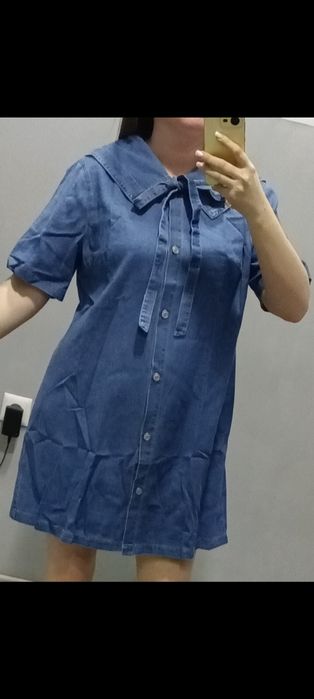 Продам платье джинсовое