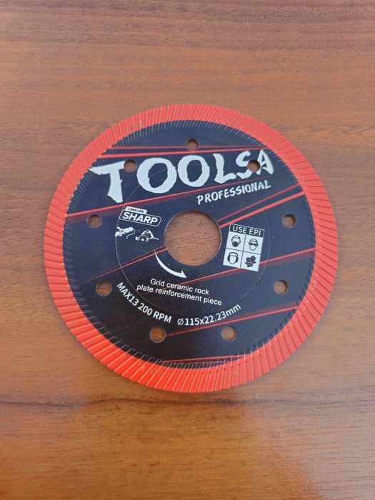 Турбо диамантен диск за рязане на гранитогрес