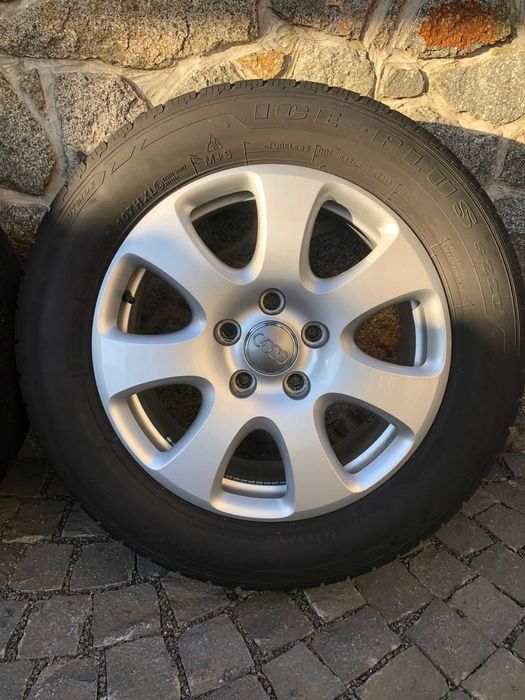 Jante 5x130mm+anvelope iarna 235/60/18 Audi Q7 VWTouareg PorcheCayenne