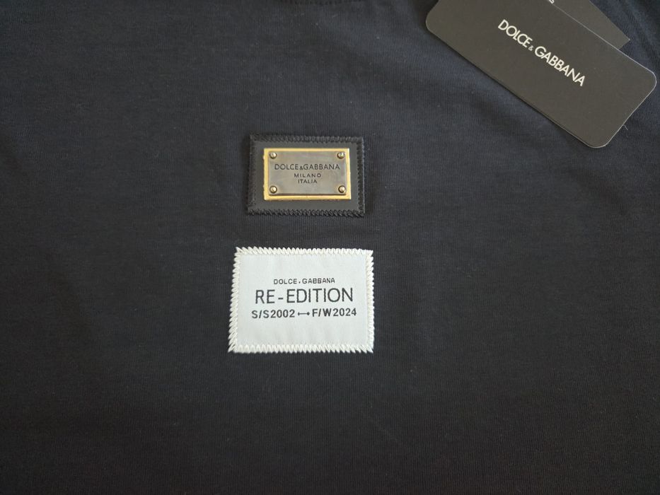 Tricou negru model D&G