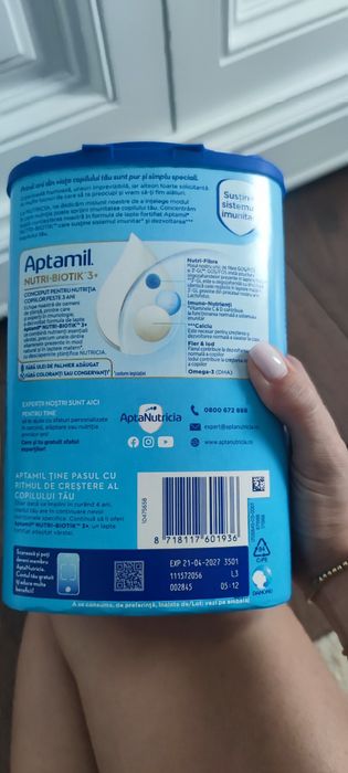 Lapte praf Aptamil 3+