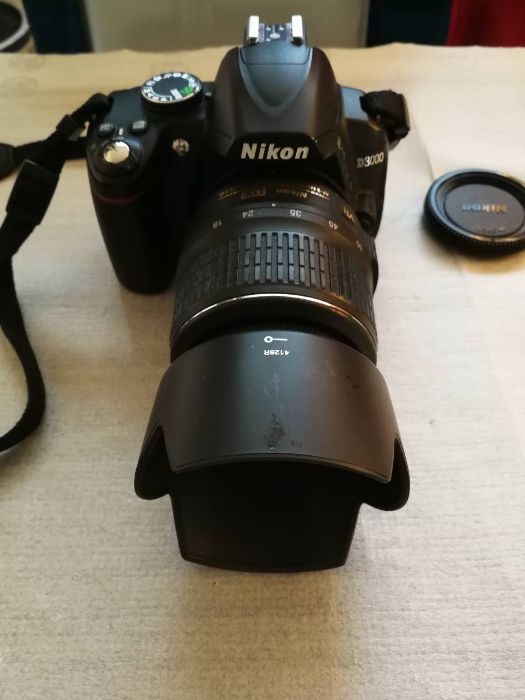 Фотоапарат - Nikon D3000 Digital SLR, 10635 кадъра