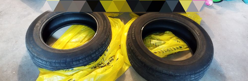 2бр Летни гуми Continental 225/60/18 - 6mm - dot1220