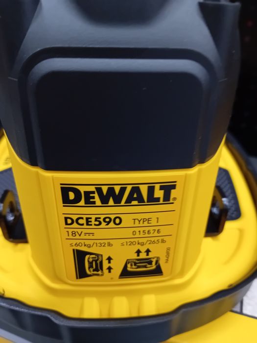 Акумулаторна вендуза DeWALT DCE590N, 18 V, 120 кг