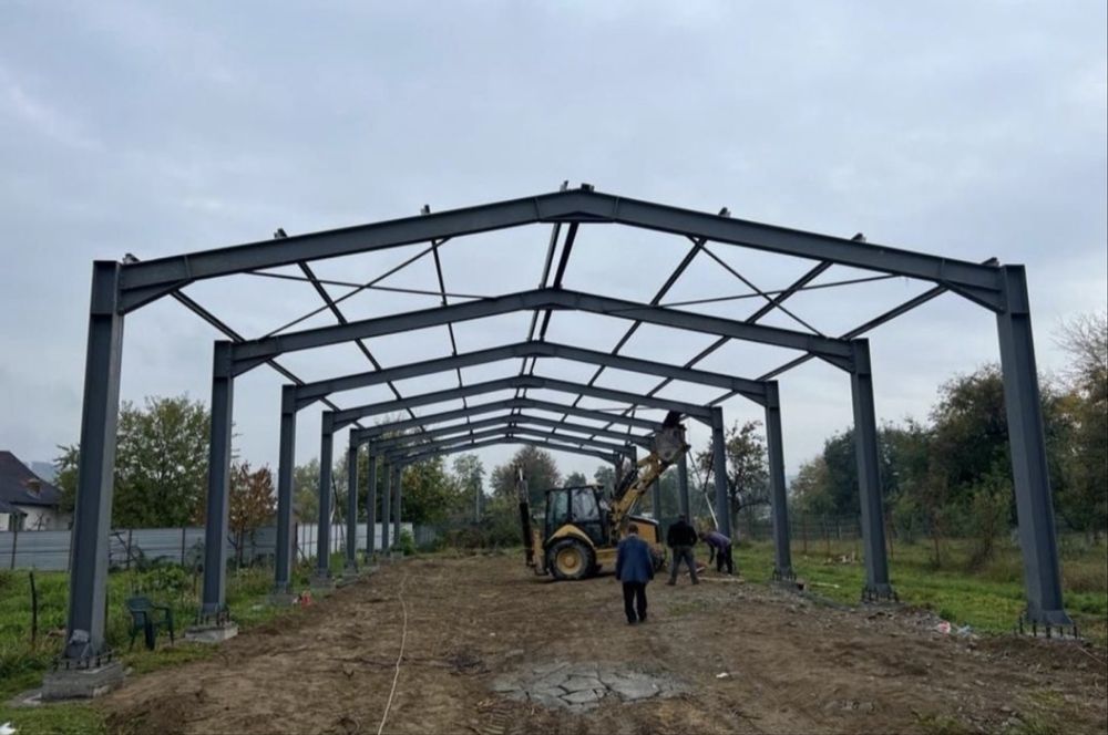 Vand hale si structuri metalice din europrofile