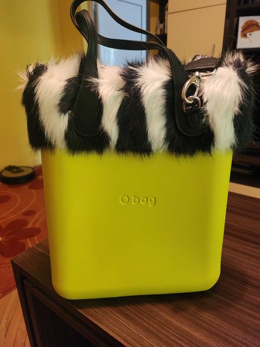 Нова жълта чанта O bag пълен комплект