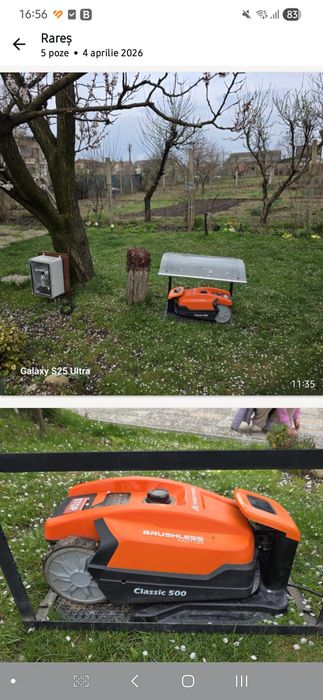 Vand robot tuns iarba