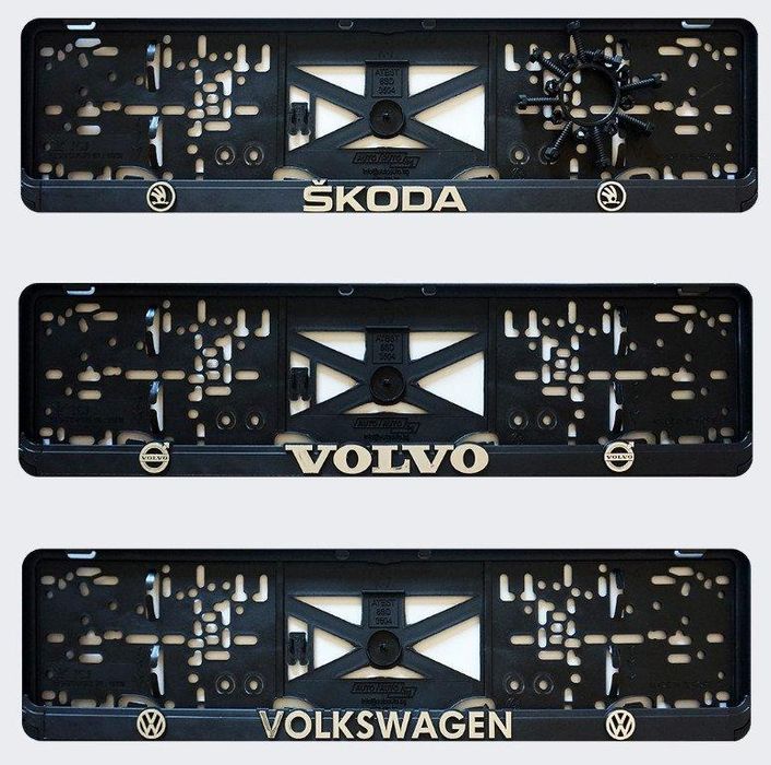 рамка за регистрационен номер , брандирана с логото на вашия ...