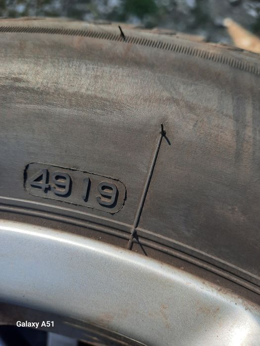 Ляти джанти с гуми 5×112,16цола