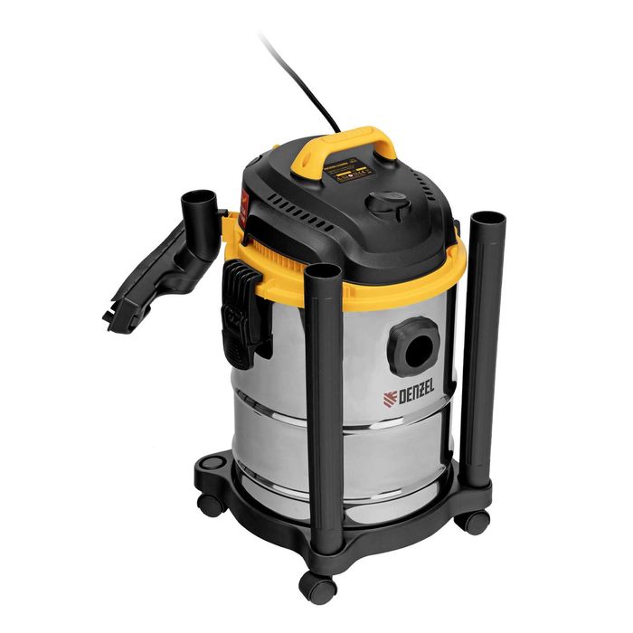 Строителна прахосмукачка EVC15, 1200 W, резервоар 15 л, 2 м маркуч // Denzel - 282017