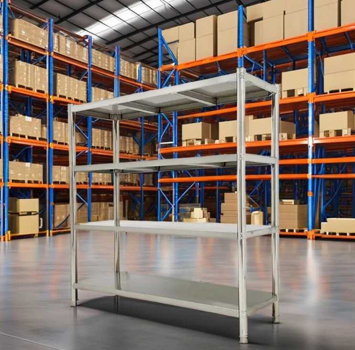 OFERTA !!!Masa inox cu polita dimensiuni 1500X600X850H,NOI cu factura,