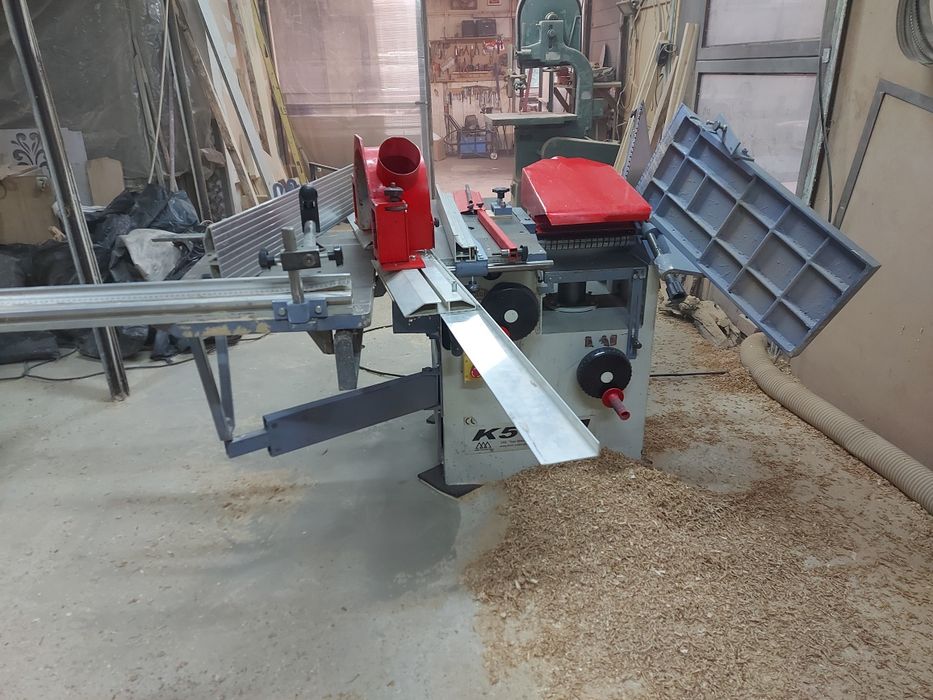 Трифазна четири операционна дърводелска машина