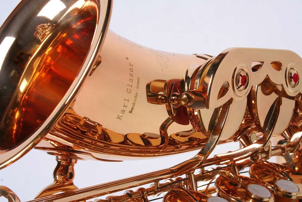 Saxofon Alto Karl Glaser AURIU curbat Sax NOU Saxophone Germania