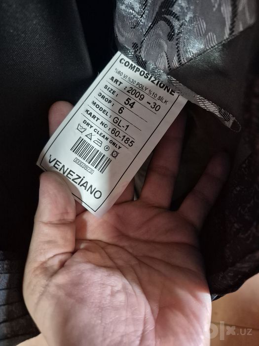 Erkaklar kastyum shimi yangi kiyilmagan