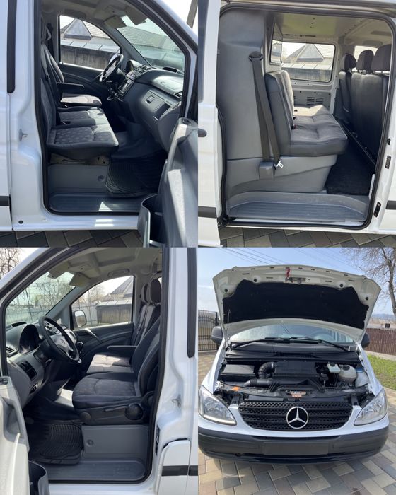 Mercedes vito An 2008 EURO 4 varianta lunga cu aer conditionat