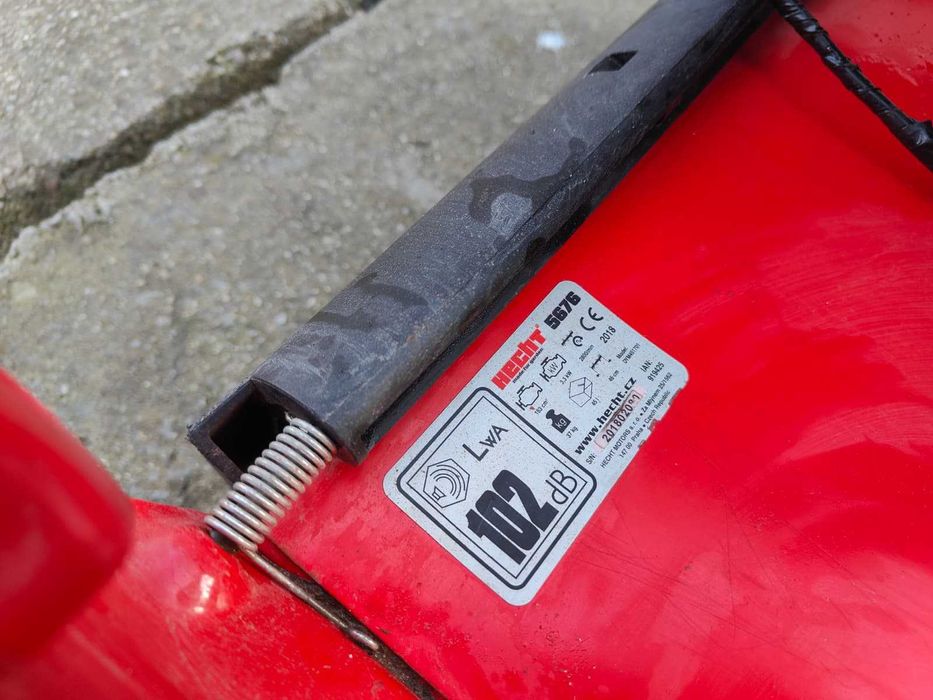 Scarificator HECKT 4.5CP Cutite Stare f buna pe benzina pornire usoara