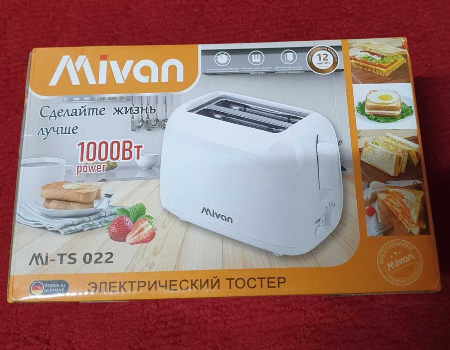 Тостер Mivan белый