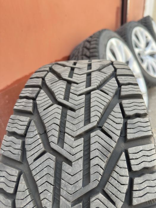Roti complete Audi originale R17 5x100 ca noi