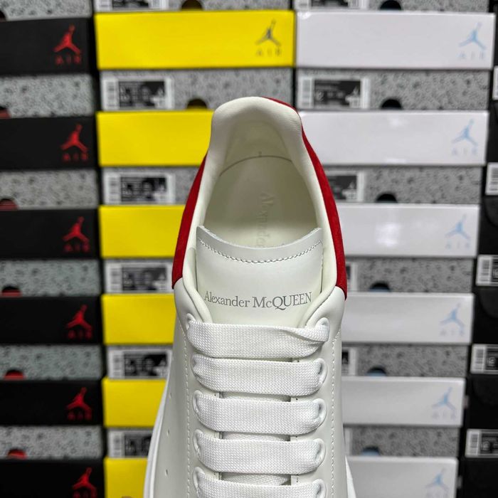 Alexander McQueen Red Suede Edition