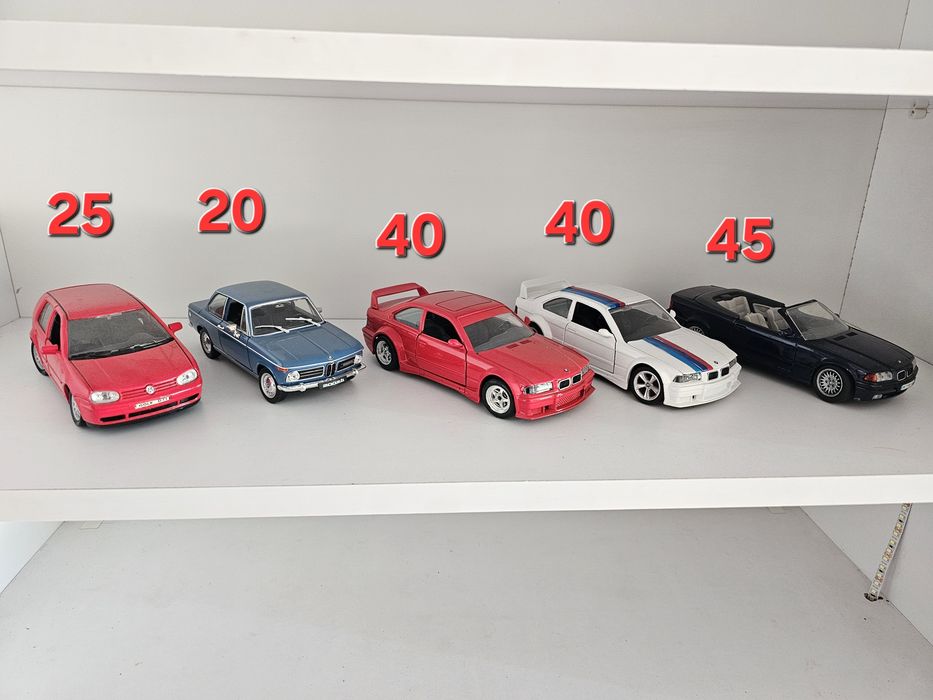 BMW 1/24 мащабни модели