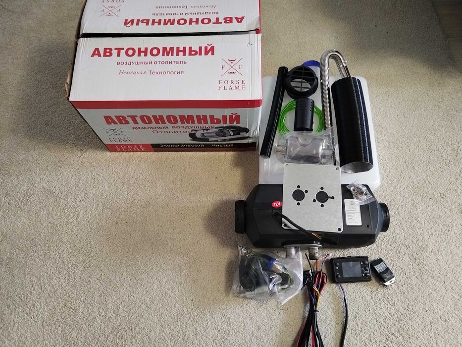 Автономка Сухой фен 12 вольт 5квт