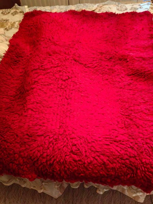 Китеници - 100% вълна, червени,  2бр.