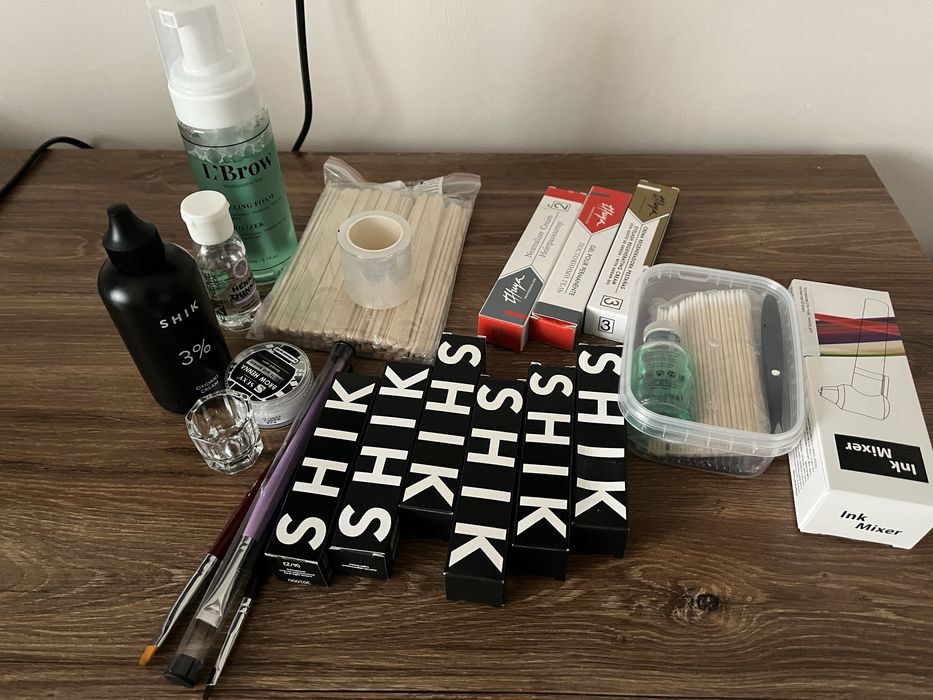 Продам расходники, краски доя ламирирования бровей