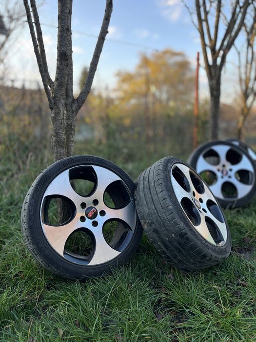 Jante GTI cu Cauciucuri de Vara Continental SportContact 7 225/40 R18