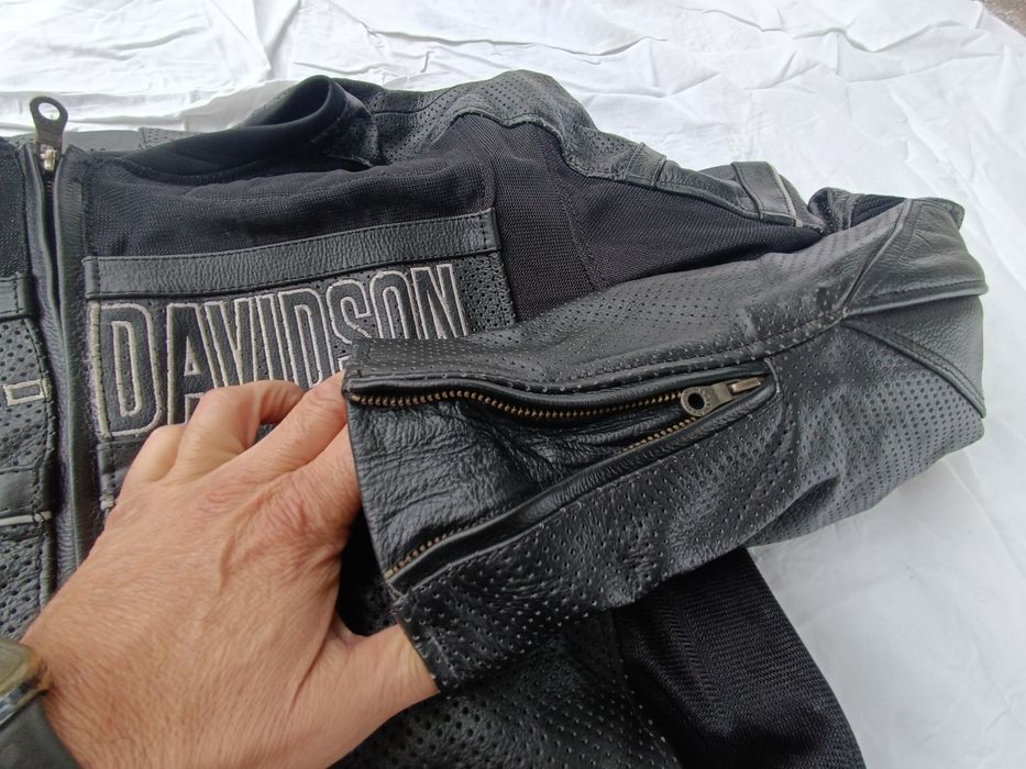 Ново кожено яке Harley Davidson L / Харлей Дейвидсън