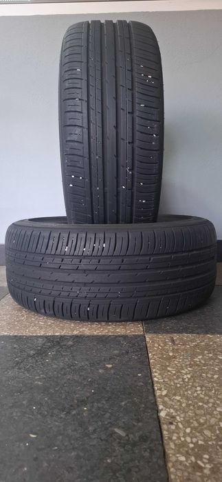 2бр. 225/45/17 Falken 6.3mm грайфер, дот 21г. Безплатен монтаж