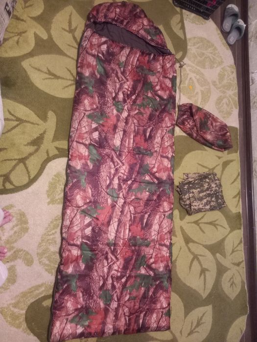 Спальный мешок с чехлом