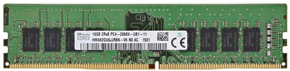 RAM 16GB 1x16gb SK Hynix 2666Mhz DDR4 за компютър