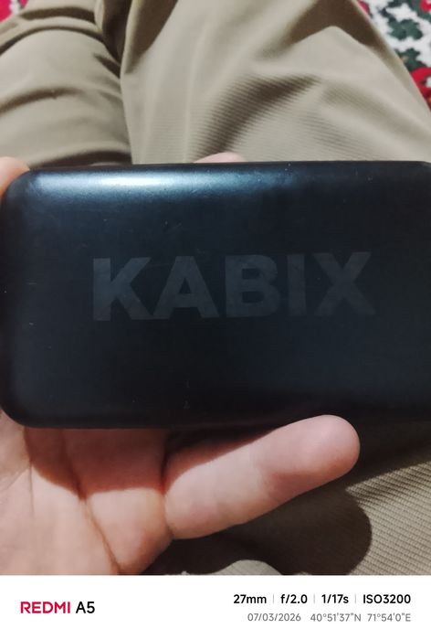 Kabix airpods chegirma narxda