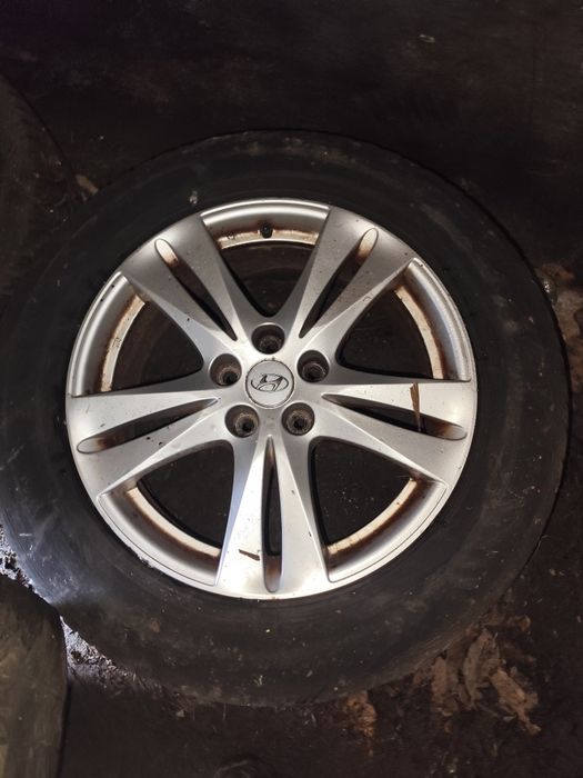 Джанти с гуми -Hyundai Santa fe 2010г