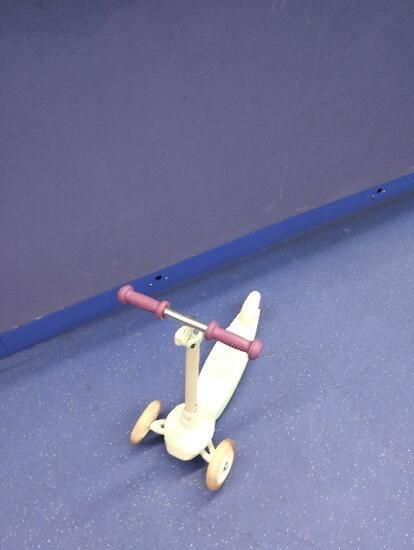 Trotinetă B1 500 alb-verde - produs resigilat - (SecondHand) Decathlon